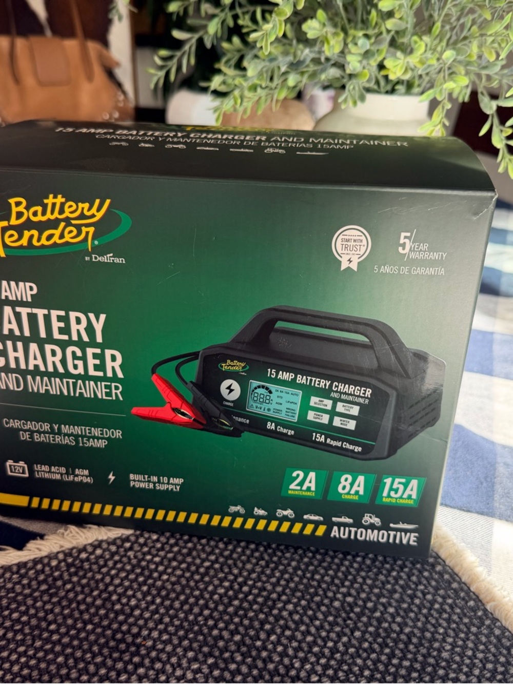 Battery tender 15A Battery Charger and Maintainer -
